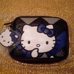 New Loungefly hello kitty chevron crossbody bag